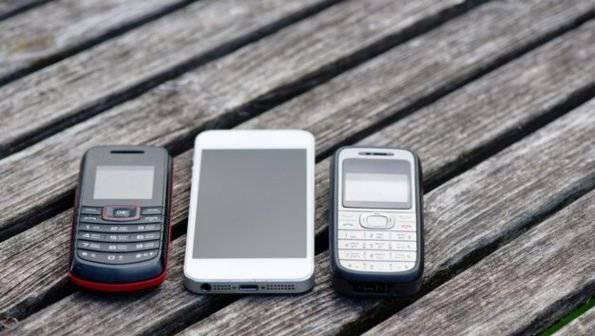 history of the phone, when was the phone invented, image of three phones